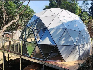 مشروع مصنع القباب الجيودستية للمخيمات السياحيه