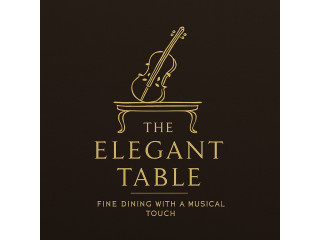فكرة مطعم أوروبي راقي باسم The Elegant Table